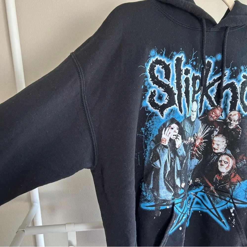 Slipknot 2021 tour hoodie with blue graphic - Picture 4 of 8
